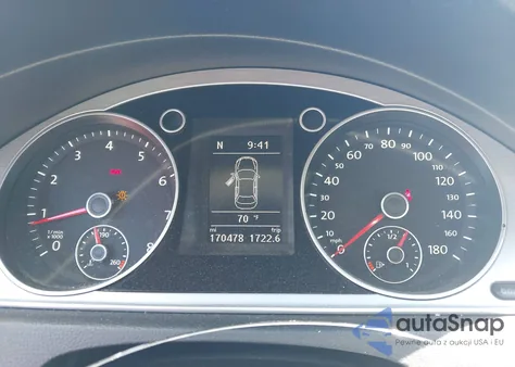 2013 Volkswagen Cc 2.0T Sport z USA, uszkodzony, nr VIN WVWAP7AN7DE545141